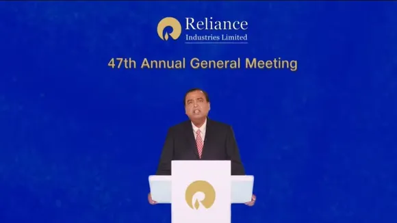 Mukesh Ambani at RIL AGM