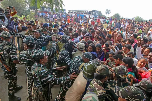 CBI Bengal Birbhum Botugi Protest