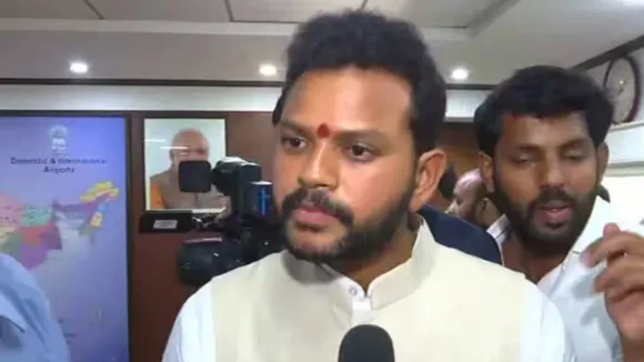 Civil Aviation Minister Kinjarapu Ram Mohan Naidu