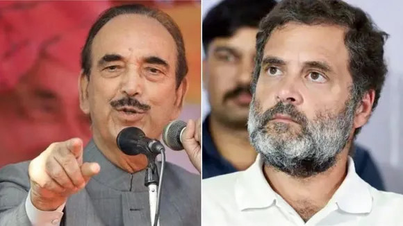 Rahul Gandhi Ghulam Nabi Azad