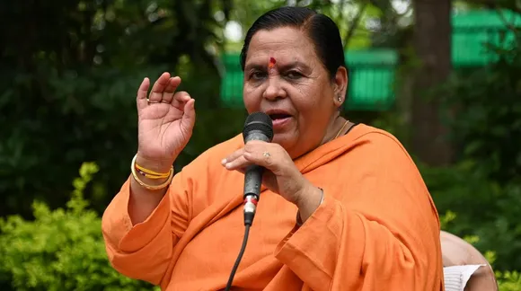 uma bharti on ram temple consecration
