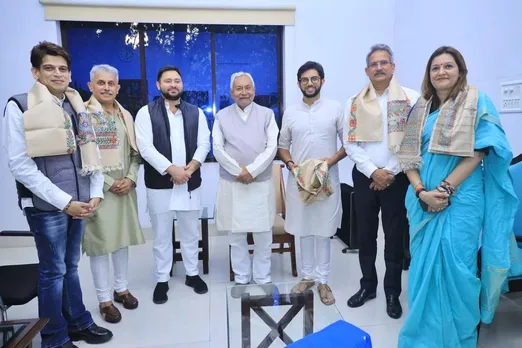 Aaditya Thackeray Nitish Kumar Tejashwi Yadav Bihar