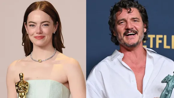 Emma Stone and Joaquin Phoenix