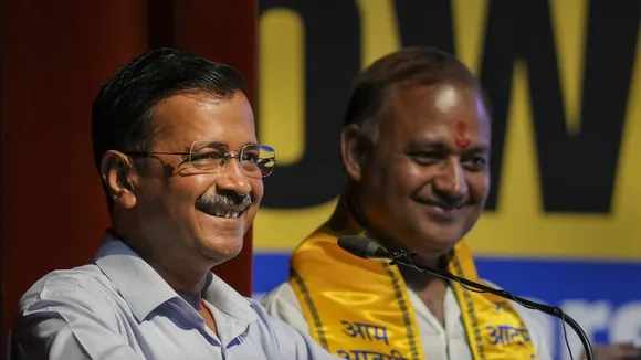 Arvind Kejriwal and Somnath Bharti