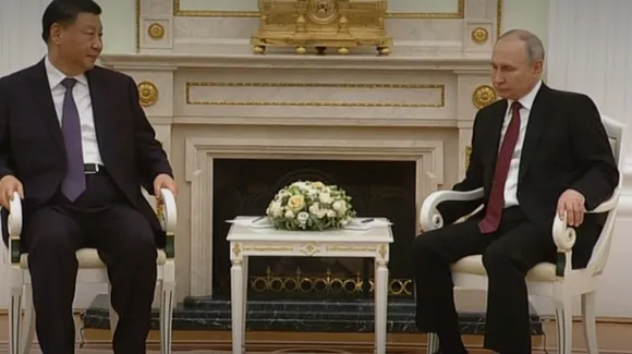 Xi Jinping and Vladimir Putin