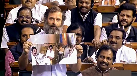 Rahul gandhi Budget Session of Parliament