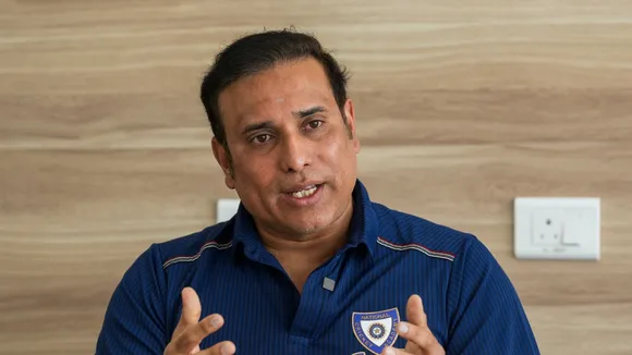 National Cricket Academy (NCA) head VVS Laxman after its inauguration, on the outskirts of Bengaluru, Sunday, Sept. 29, 2024.
