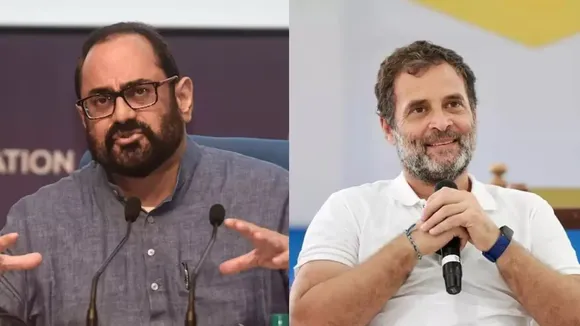 Rajeev Chandrasekhar Rahul Gandhi