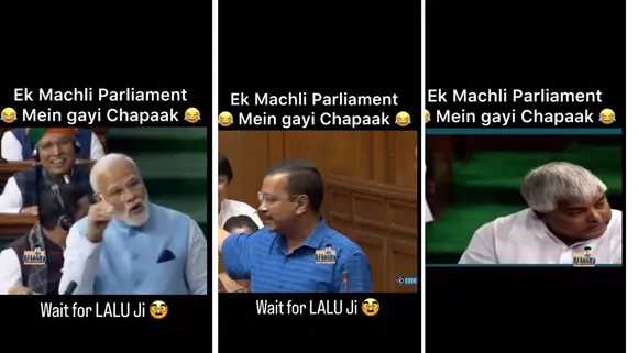 Narendra Modi Arvind Kejriwal Lalu prasad yadav