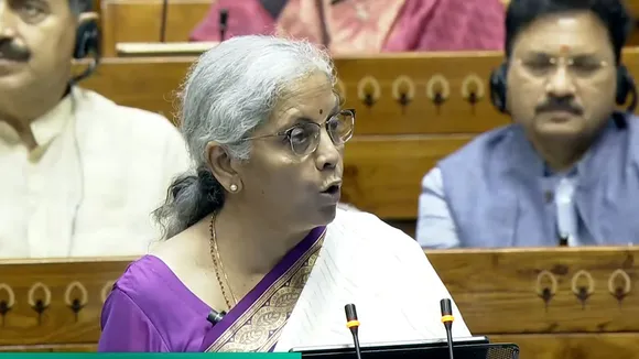 Union Finance Minister Nirmala Sitharaman presenting the Union Budget 2024-25, in Lok Sabha