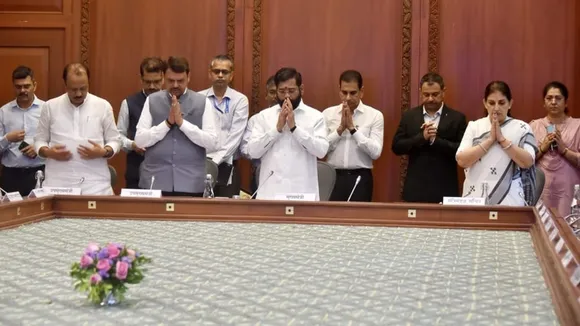  Maharashtra cabinet meeting chaired by Chief Minister Eknath Shinde