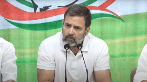 Rahul Gandhi Press Adani Parliament