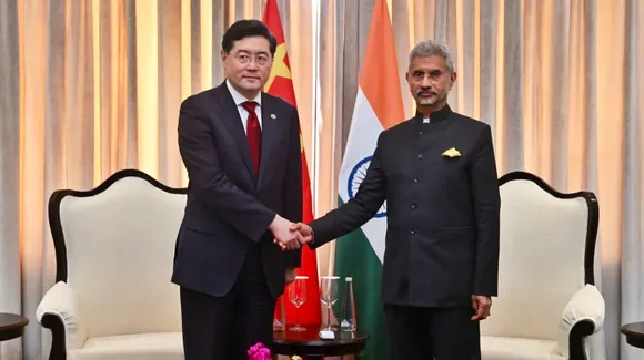 Qin Gang and S Jaishankar