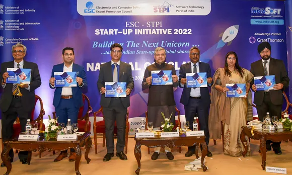 Ashwini Vaishnaw at a start-up initiative