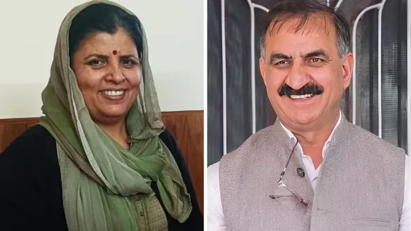 Sukhvinder Singh Sukhu's wife Kamlesh Thakur (File image)