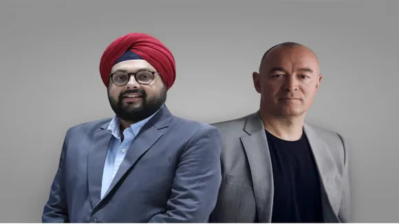Peter Bardenfleth-Hansen, CEO at DG Innovate and Inderveer Singh, EVage Founder and CEO