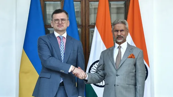 External Affairs Minister S Jaishankar met Ukraine's Minister of Foreign Affairs Dmytro Kuleba in New Delhi on Friday