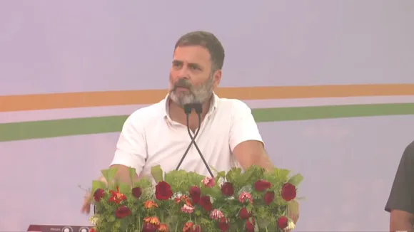 Rahul Gandhi in Solapur