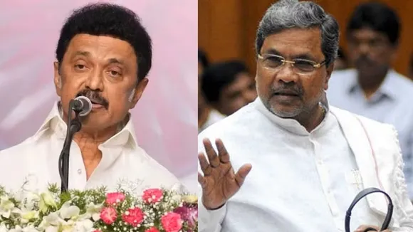 M K Stalin Siddaramaiah