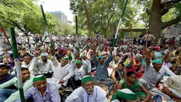 All India Kisan Jantar Mantar Farmers Protest MSP