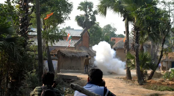 Crude Bomb blast west bengal