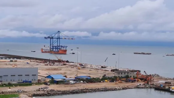 Chinese ship Vizhinjam port