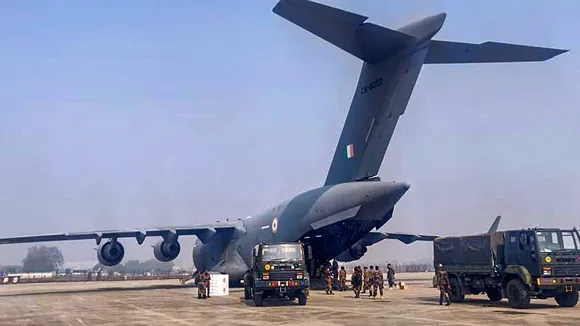 Indian Army dispatches an 89-member medical specialist team, equipped with X-ray machines, ventilators, oxygen generation plants, cardiac monitors and associated equipment to earthquake-hit Turkey