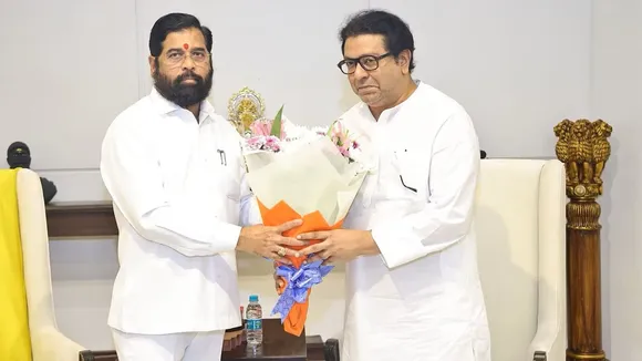 Raj Thackeray meets Eknath Shinde