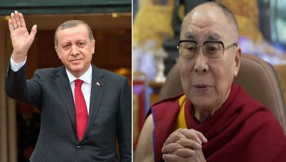 Dalai Lama Recep Tayyip Erdogan