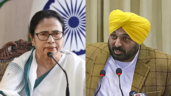 Mamata Banerjee and Bhagwant Mann