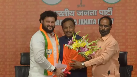 Anubhav Mohanty joins BJP