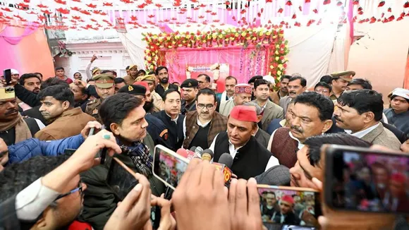 Akhilesh Yadav in Ballia