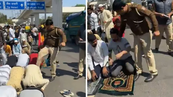 Delhi Police Inderlok Namaz