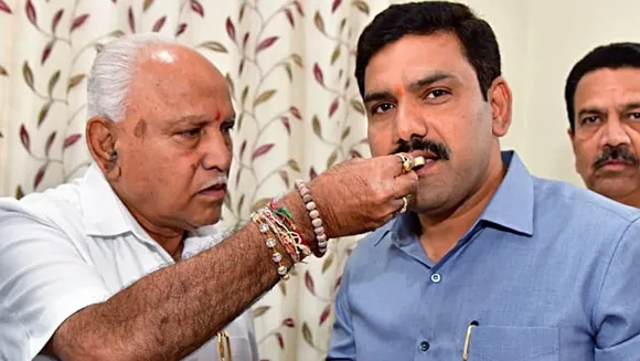 B S Yediyurappa B Y Vijayendra.jpg