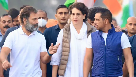 Congress general secretary Priyanka Gandhi Vadra and her husband Robert Vadra joined Bharat Jodo Yatra on Thursday