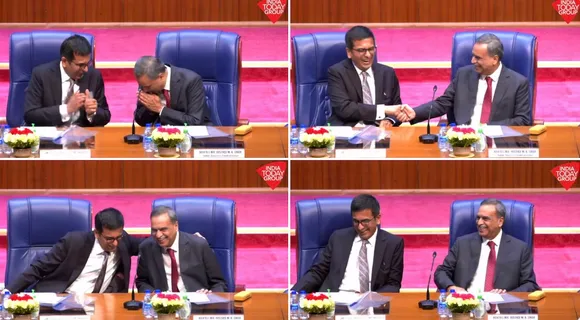 CJI DY Chandrachud with Justice M R Shah