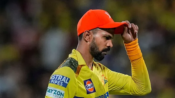 CSK skipper Ruturaj Gaikwad after loss against Punjab Kings during IPL match