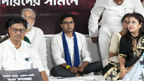 Abhishek Banerjee TMC Protest