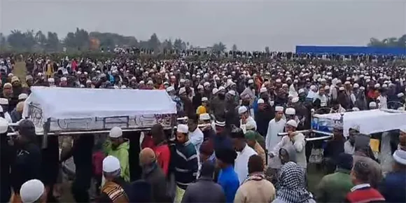 Manipur firing last rites