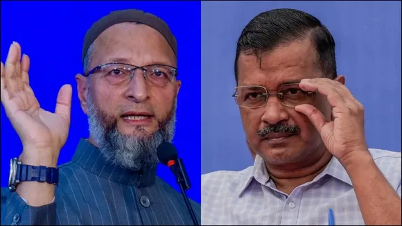 Asaduddin Owaisi Arvind Kejriwal