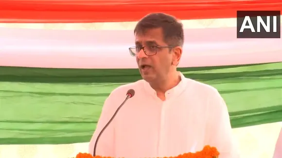 CJI DY Chandrachud at Independence Day function at Supreme Court on August 15, 2024.