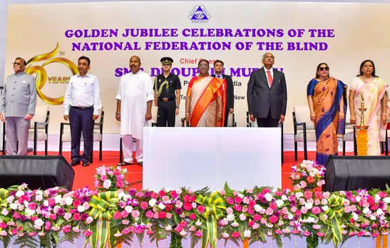 Blind Droupadi Murmu