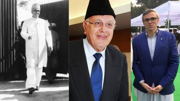 Sheikh Abdullah Farooq Abdullah Omar Abdullah