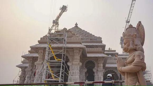 Ram mandir consecration ceremony in Ayodhya