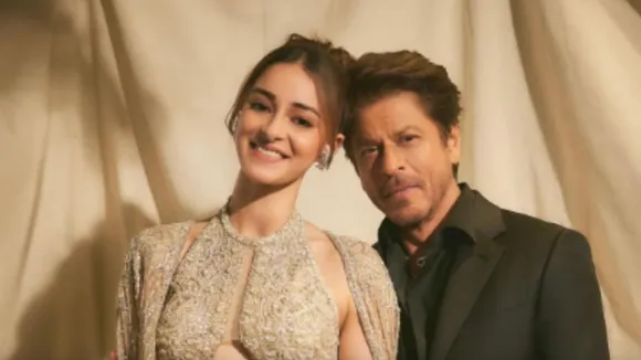 Ananya Pandey with Shah Rukh Khan in Dubai after IIFA Awards 2024