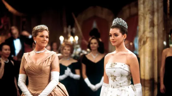 Hollywood star Anne Hathaway in 'Princess Diaries' 