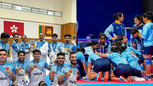 Indian men's, women's kabaddi teams