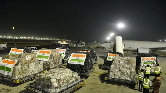 Relief material worth USD 1 million being sent as immediate assistance to Papua New Guinea after a recent landslide in the country's Enga province.