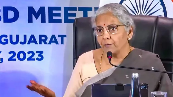 Union Finance Minister Nirmala Sitharaman