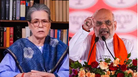 Sonia Gandhi Amit Shah